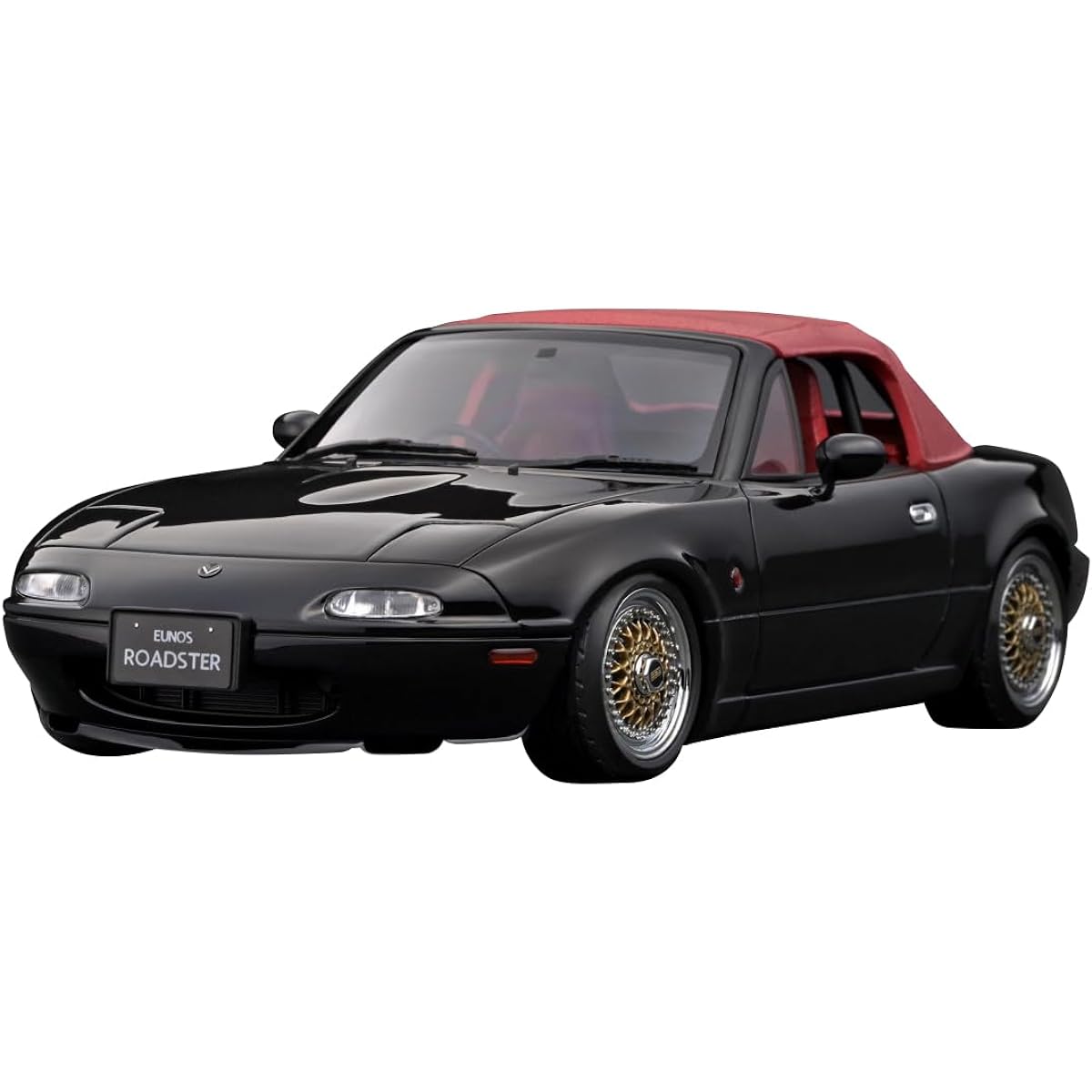 ignition model 1/18 Eunos Roadster (NA) Black finished product
