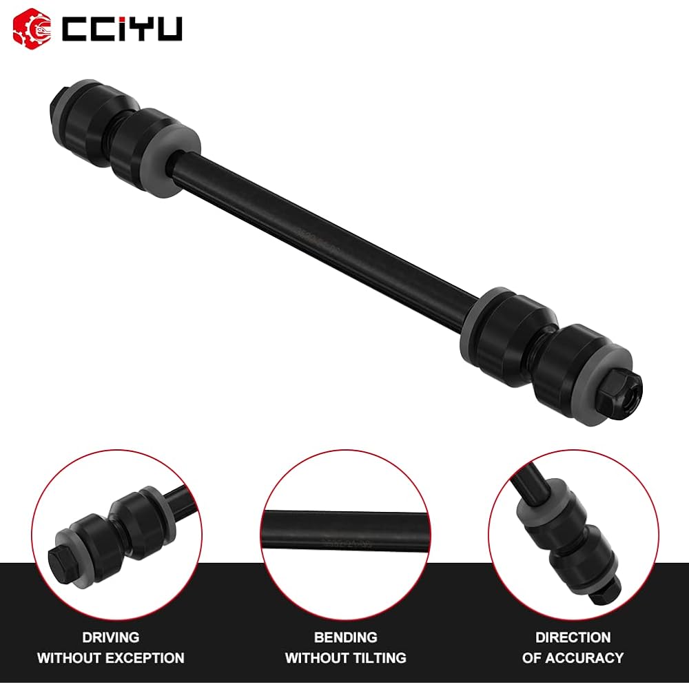 CCIYU Steering Front Swaver Endink Stabilizer Bar 1995-2010 Ford Explorer 1998-2011 Ford Ranger 1997-2010 Mercury Mountainer 94-01 Dodge Lamb 2 Piece Suspension Kit