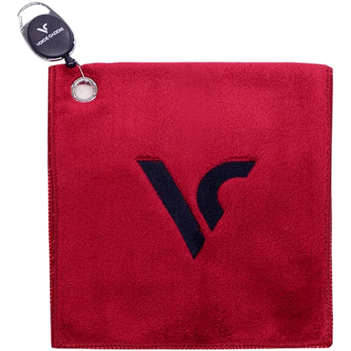 [Voicecaddie] Golf Ball Towel Voicecaddie Original Goods Red