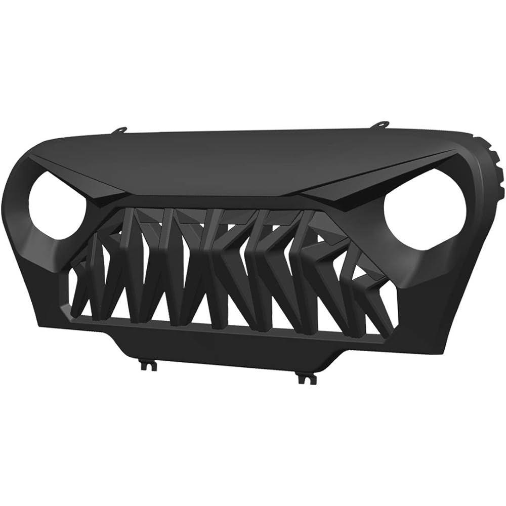 ALLINONEPARTS Front Shak Gryep Langlangler Rubicon Sahara Sports TJ 1997-2006 Mat Black