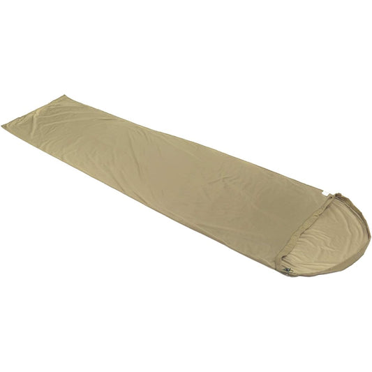 Snugpak Inner Shruff TS1 Liner Desert Tan Sleeping Bag Fleece Lining Washable Compact Outdoor Camping Compact Made in England (Genuine Japanese Product)