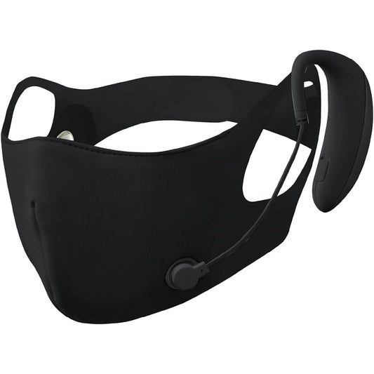ATEX Lourdes Style EMS Mask Black AX-FRL912bk