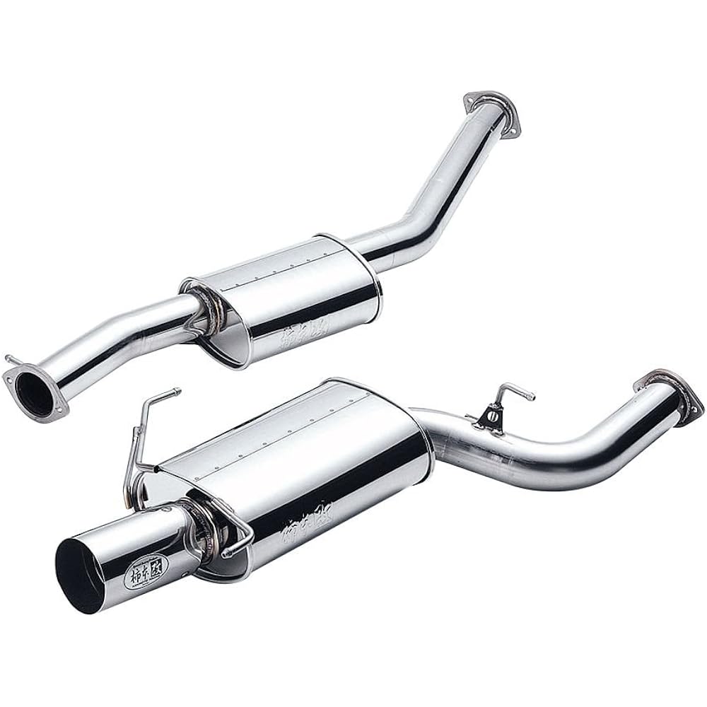 KAKIMOTO Muffler [KRnoble Ellisse] Toyota Harrier / Harrier Hybrid GSU30W (Crystal Type) T51398A