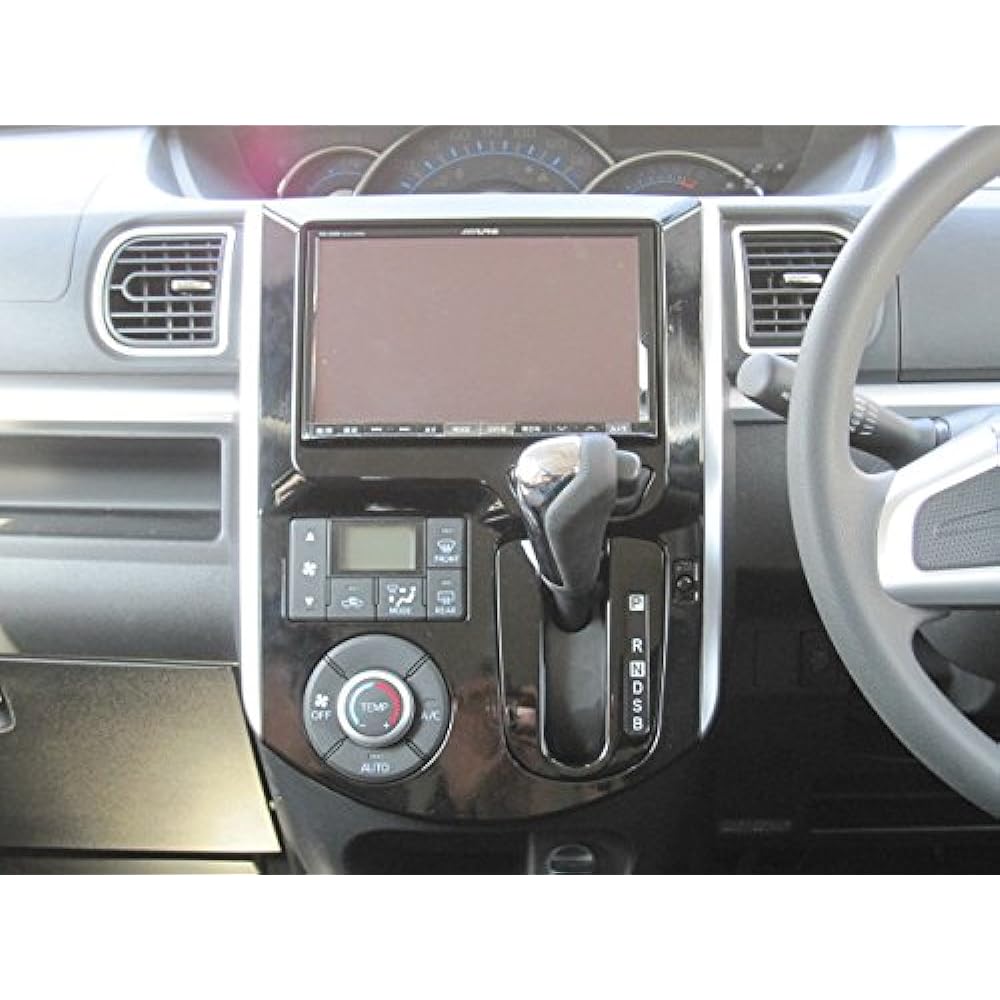 FIRST CREATE June 2015 ~ Daihatsu Tanto/Tanto Custom 8-inch navigation installation panel Gray paint finish FC-DT02GB