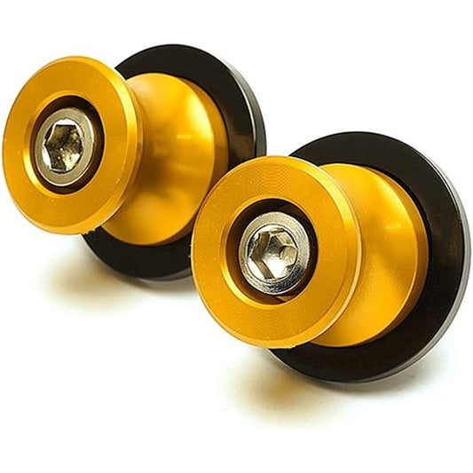Motorcycle Swing Arm Bobbin Spool For Z900 Z 900 2017-2021 2018 2019 2020 Motorcycle Accessories CNC8MM Swing Arm Spool Slider Stand Screw (Color: Gold)
