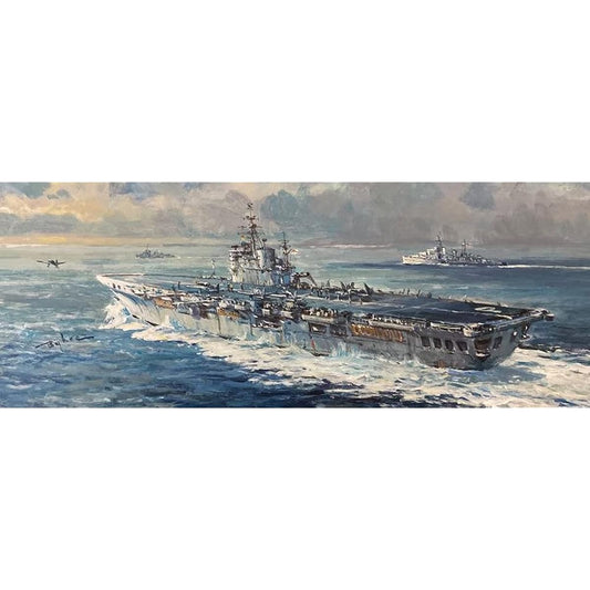 Imperial Hobby Production 1/700 Royal Navy Aircraft Carrier HMS Triumph 1947 Plastic Model IHP7002
