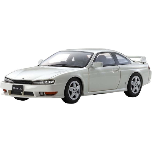 Kyosho Original 1/43 Nissan Silvia K's (S14) White Finished Product KSR43112W