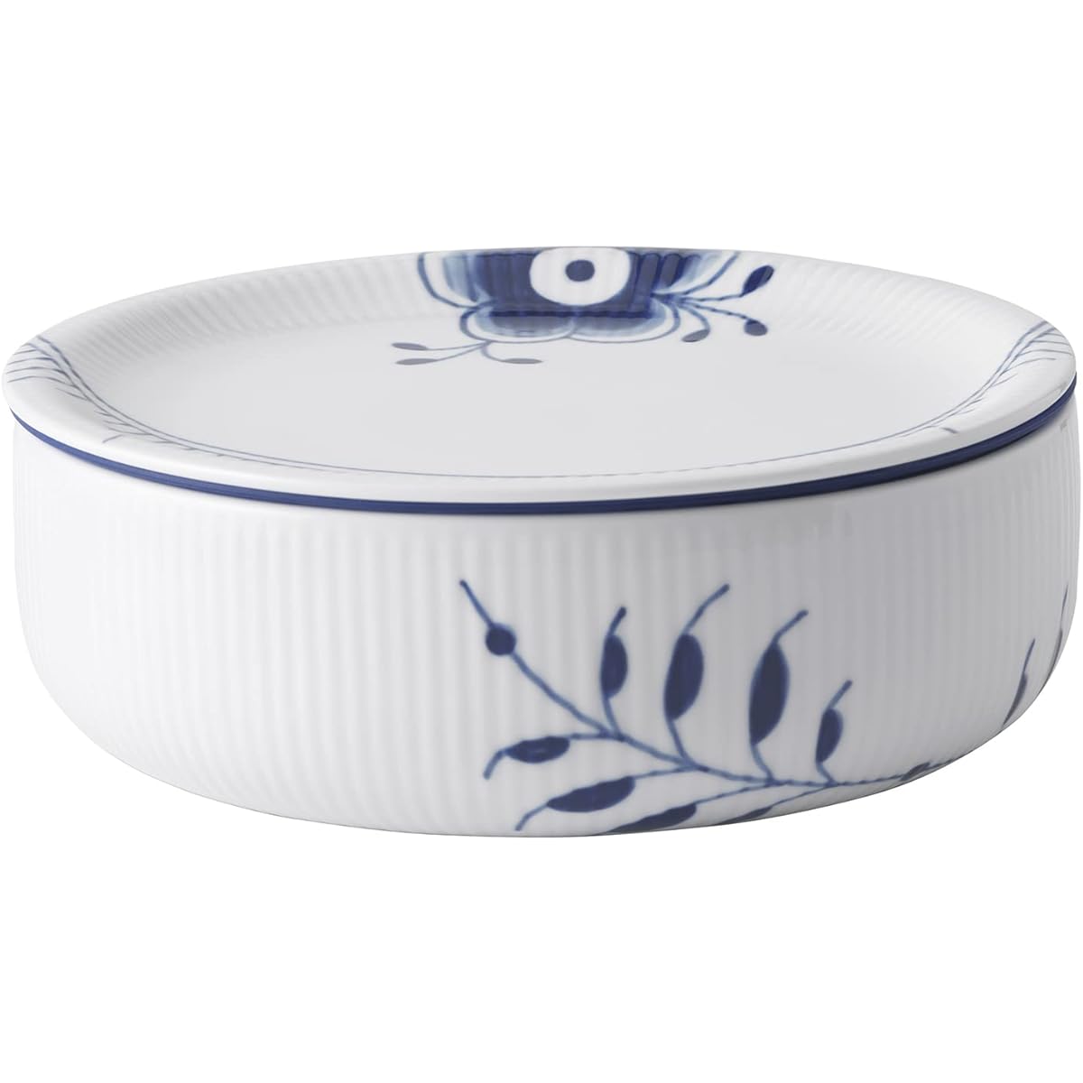 [Regular Imported Product] Royal Copenhagen Blue Fluted Mega Container 1400ml Canister Wedding Gift 1057086