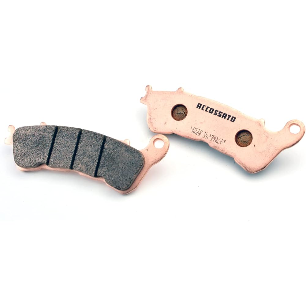 ACCOSATO Brake Pad Sintered Type 403-AGPA87-ST [Compatible Models] CBR250R ABS, CB400SF ABS, NC700X ABS, CB1300SF ABS, XL883, XL1200 and others 403-AGPA87-ST