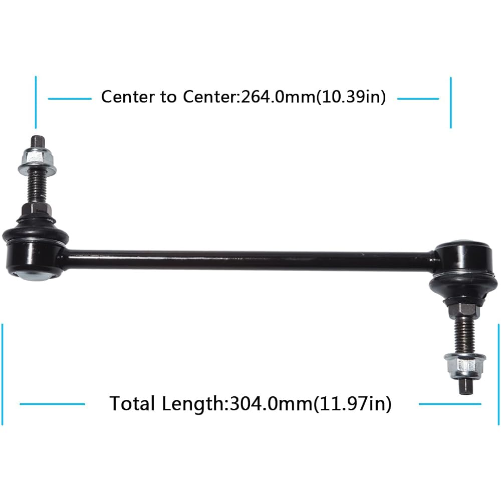 AUQDD 2 K80899 (Shelby, Brit, Boss) Front Swarer Stabilizer Link 2014-2005 FO-RD Mustang Base/GT