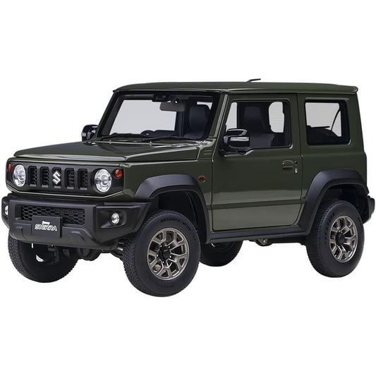 AUTOart 1/18 Suzuki Jimny Sierra (JB74) Moss Green Finished Product 78509