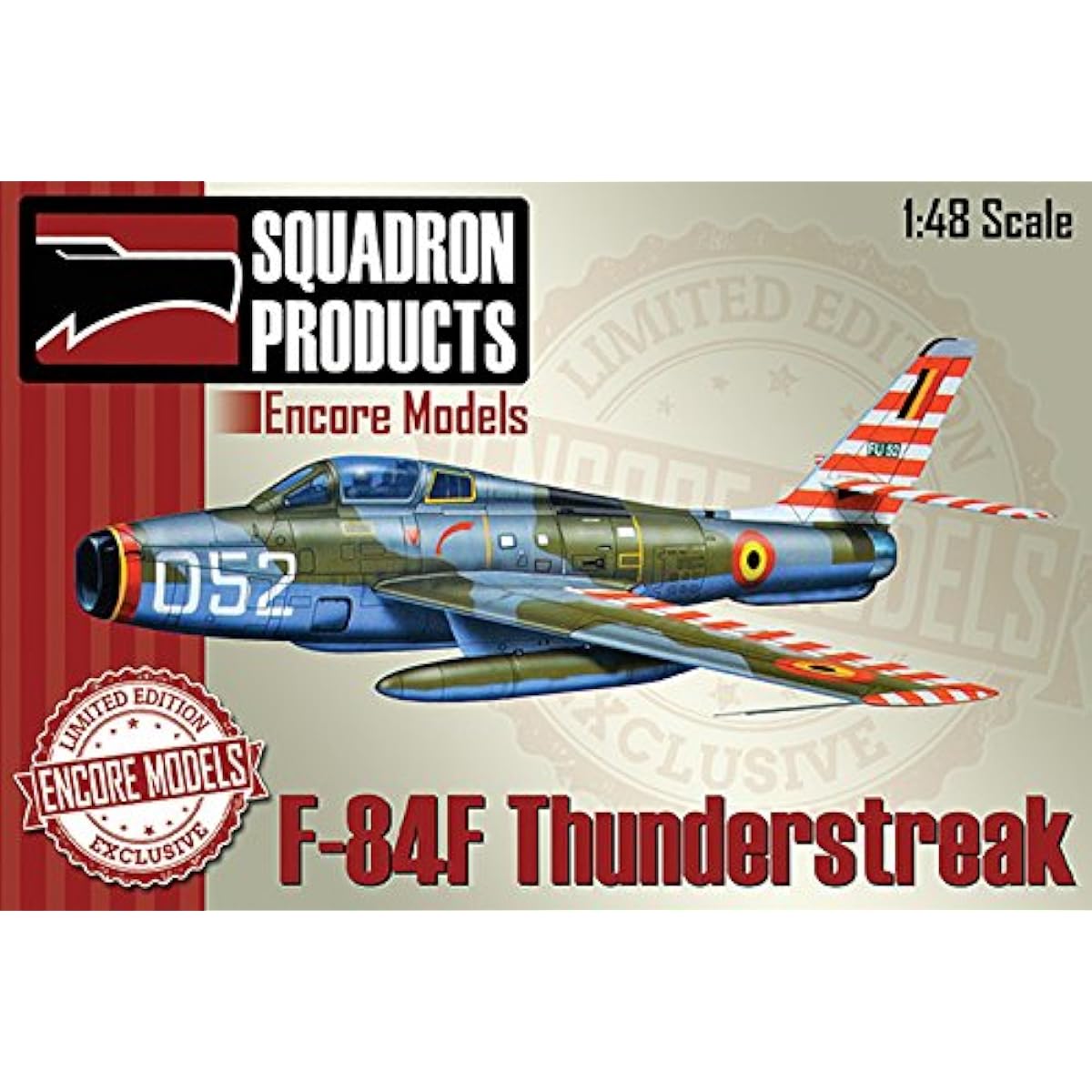 Platts 1/48 F-84F Thunderstreak Plastic Model EC48006