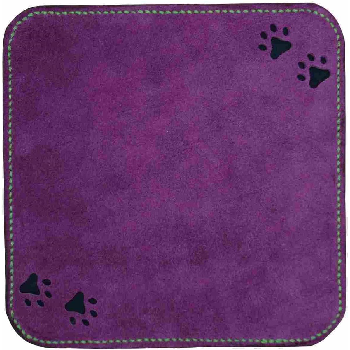 Bowling Towel Double Sided Leather Cloth Oil Removal Shammy