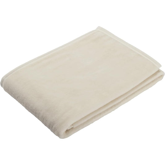 nishikawa [Nishikawa] Wool Meyer Blanket Single Washable Lightweight Type LP3665 Winter Three Pure Made in Japan Izumiotsu Ivory FQ03013000