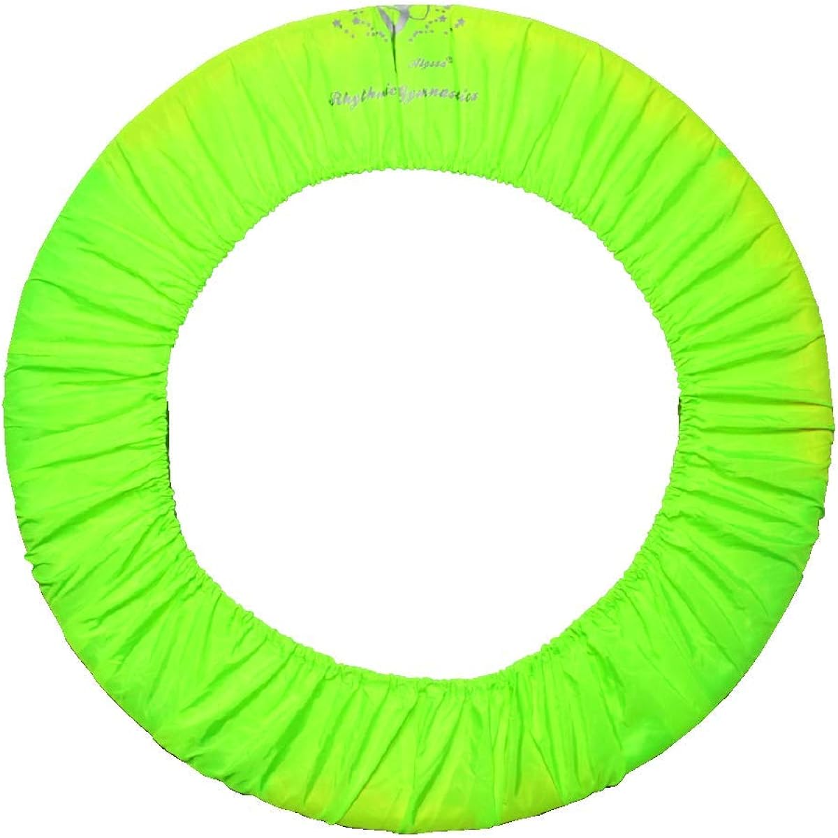 [Angelicate] Rhythmic Gymnastics Hoop Cover Made of Nylon, Lightweight, Simple, For Storage and Carrying (Yellow)