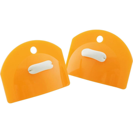 TEKISUI Swimming Practice Paddle Arch Soft Type S Size Candy Orange TP7