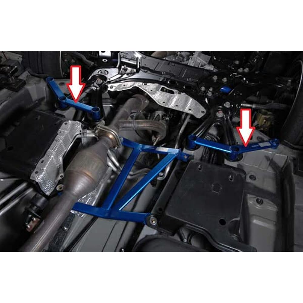 CUSCO Vellfire ANH20W 2008-2AZ-FE 2.4FF Power Brace Floor Front Side