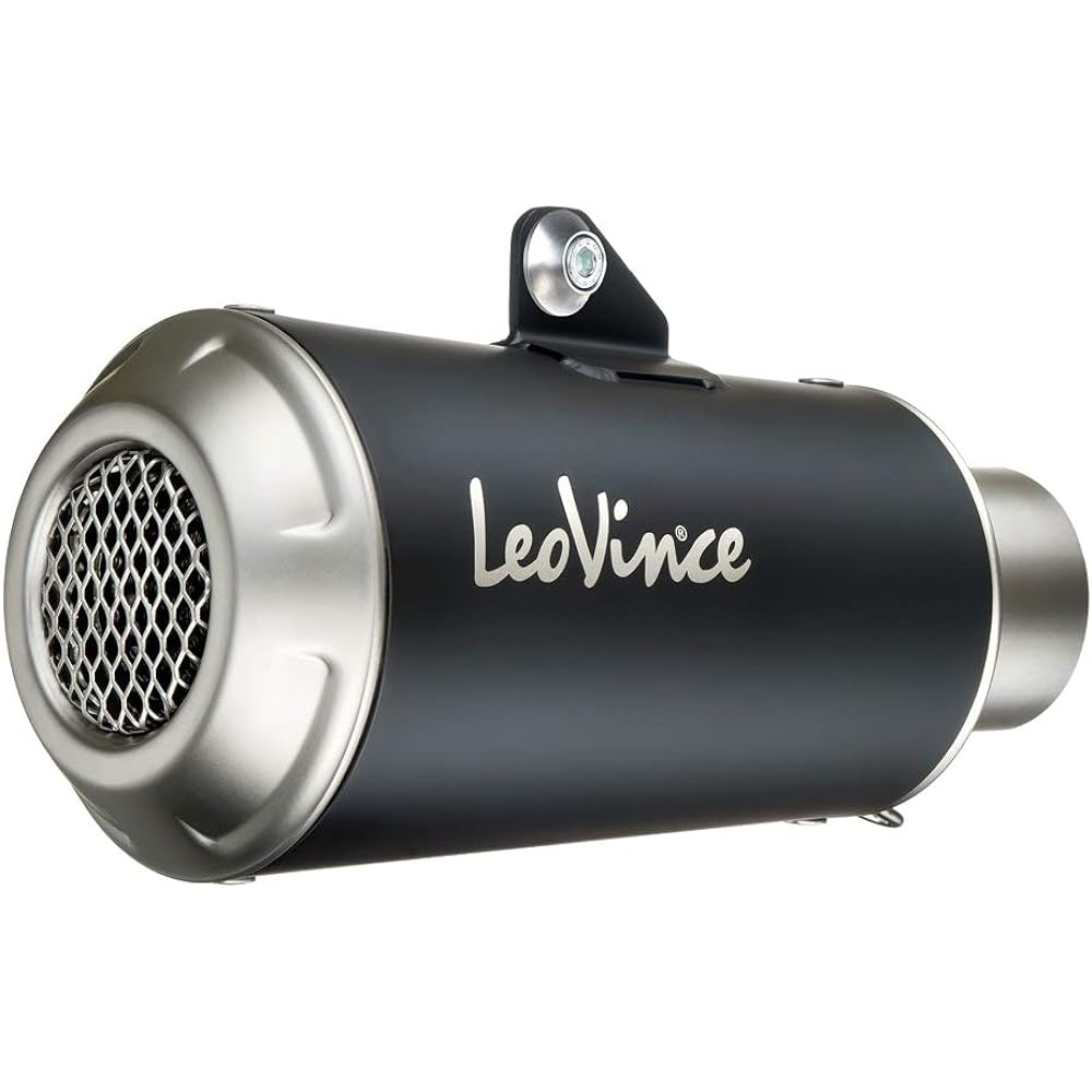 LeoVinci Full System Muffler, 1/1 LV-10 BLACK CB 125 R (2018-2019) Leo-15221B
