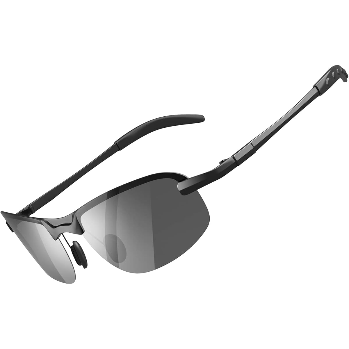 [WFSWG] Sunglasses, Polarized Sports Sunglasses, Smart Color Change, UV400, UV Protection, Reflective Light, Strong Light, Lightweight, Popular, For Driving, Elasticity, Stability, Impact Resistance, Fishing, Golf, Skiing, Sun Protection, Vacation/Travel