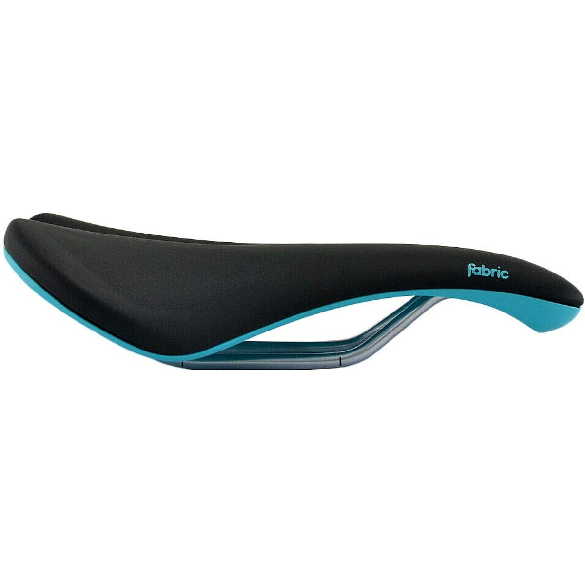 Fabric Scoop Elite Gel Radius MTB Road Bike Comfort Saddle, Black x Blue, VL1952