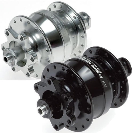 Shutter Precision (SP) Ultra Small Dynamo Hub SD-8 SL 32H S43HUB00502 Silver 32H