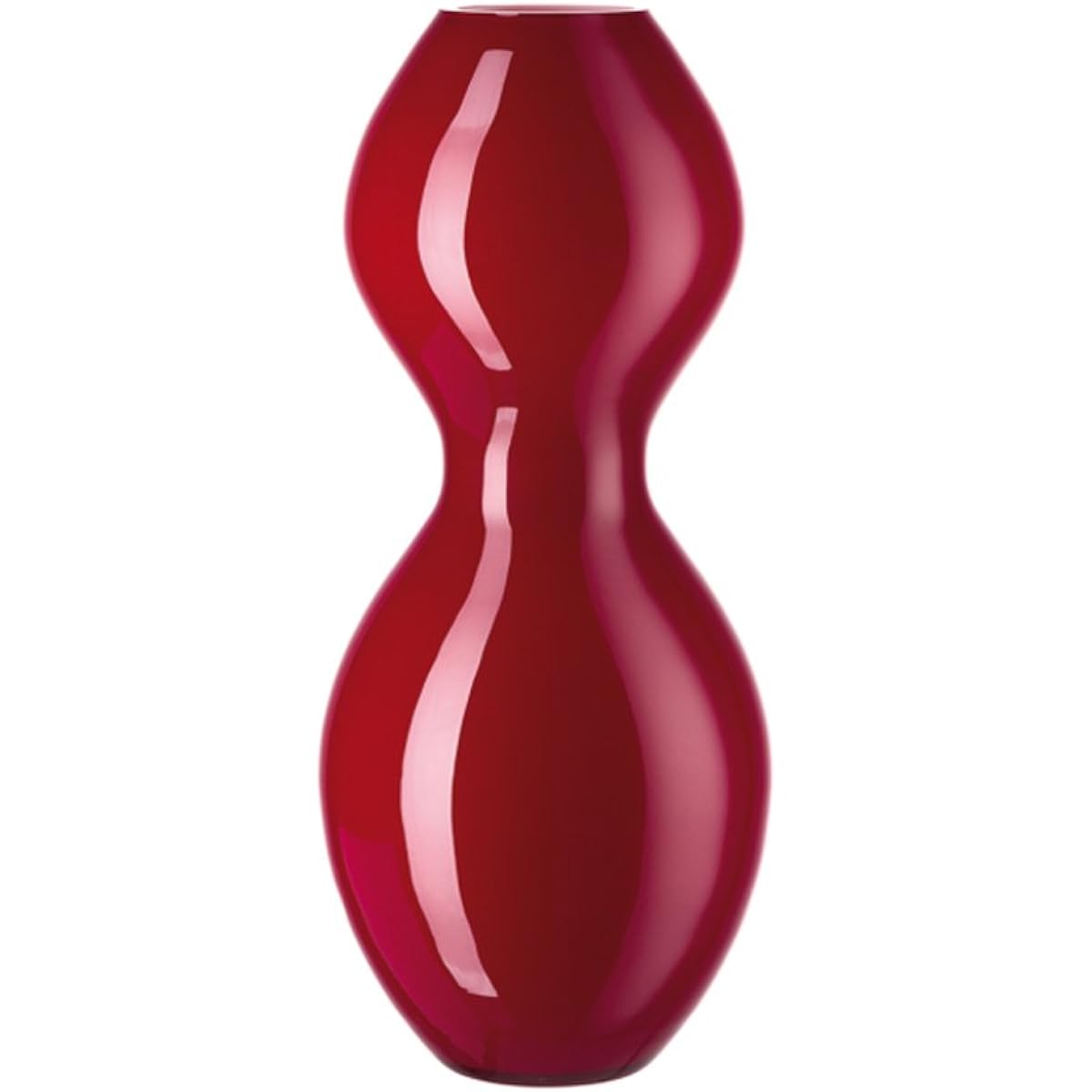 Leonardo Vase Flower Base Cocco 42cm Red 037530