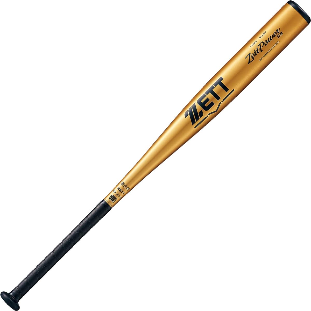 ZETT Baseball Rigid Baseball Metal Bat Z Power HB Made in Japan