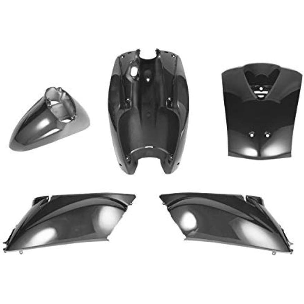 Bike Parts Center Today Genuine Type Exterior Set 5 Piece Set Black Black Cowl Painted Honda Today AF61 304315