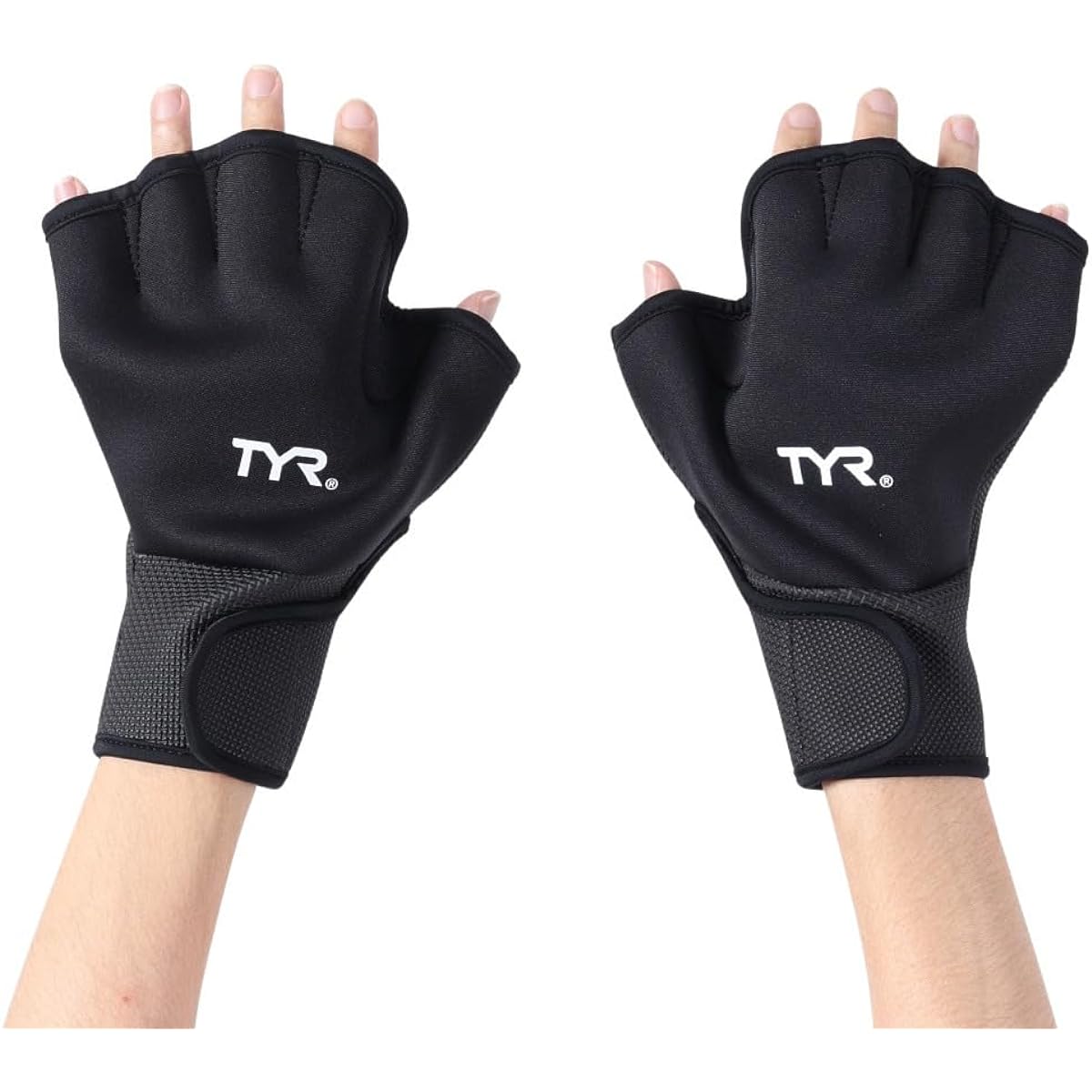 Fitness gloves Aqua gloves L (both hands) [Size: M] [Color: Black x Royal] #LFIT2-BKRY