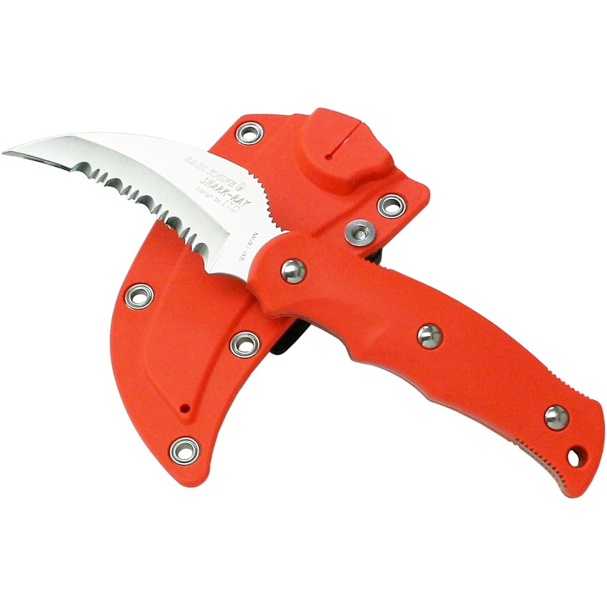 G. Sakai Sabi Knife 9 Shark Ray Vermilion 11518