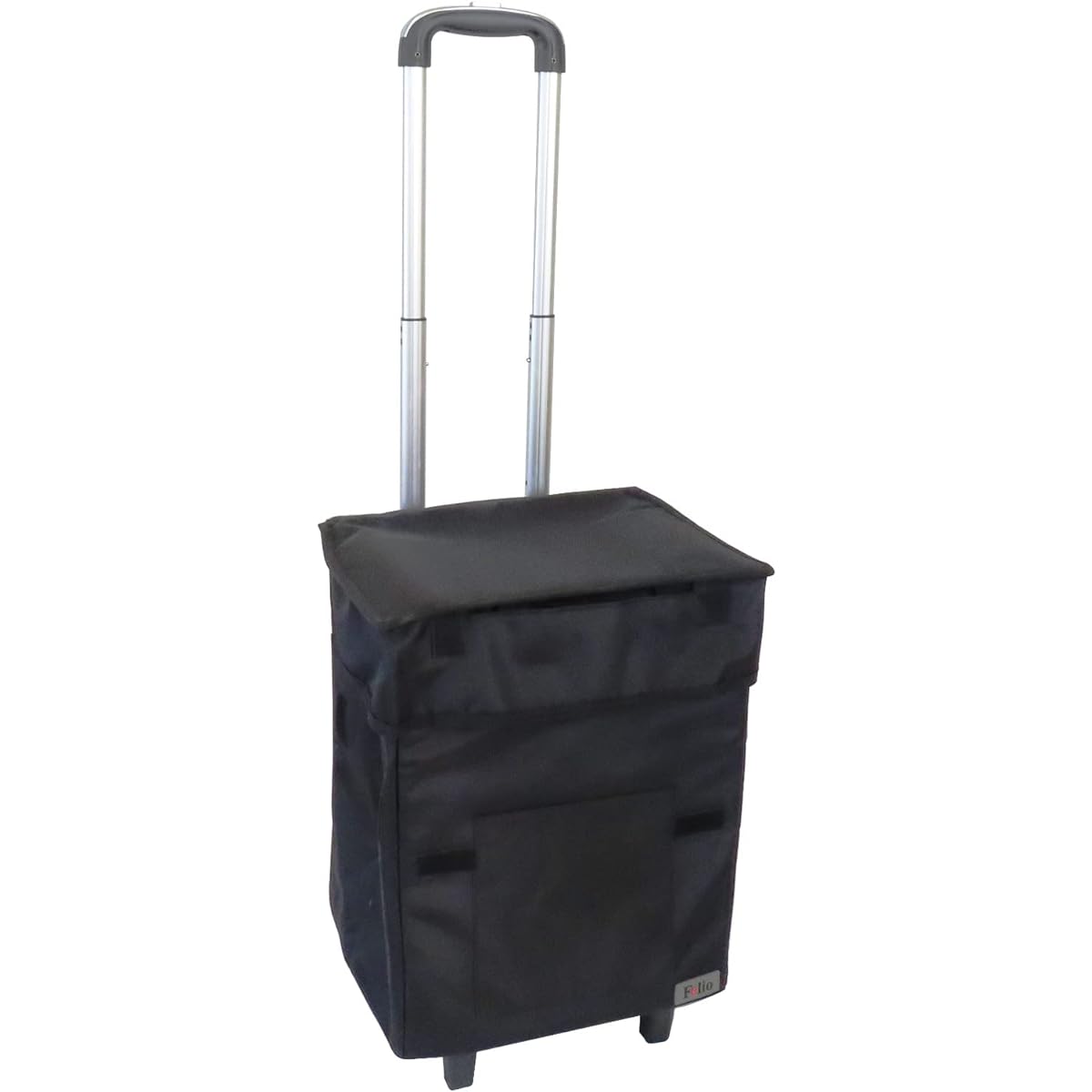 Fujisho Felio Shopping Cart Black Folding Double Handle Type Shopping Bag F21233