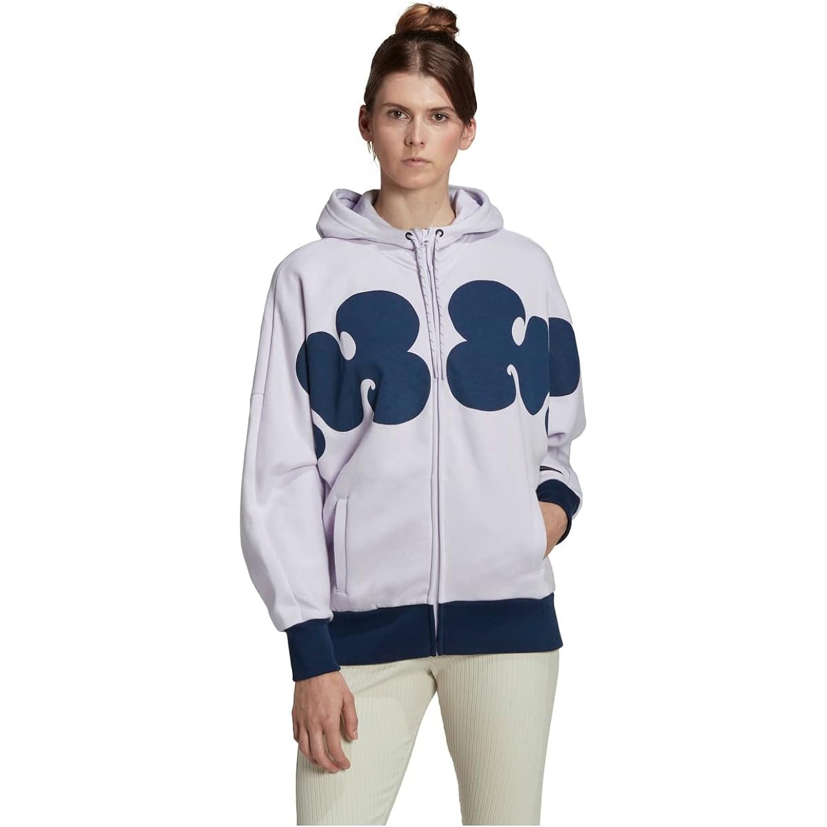 [Adidas] Sweat Parka Marimekko Hooded Track Top KO204 Women's