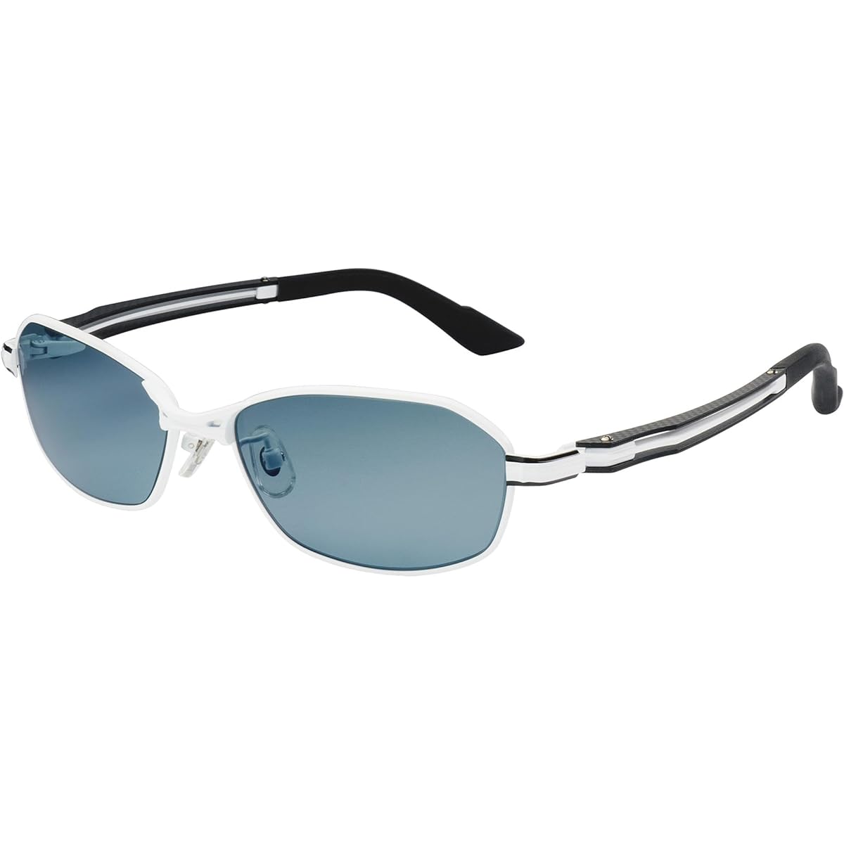 Zeque Polarized Sunglasses Feiz'55 Titanium & Carbon Made in Japan Lightweight