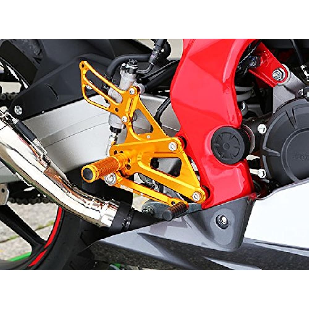 BABY FACE Back Step Kit Aluminum Gold CBR250RR(17) 002-H033GD
