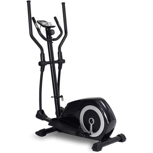 ALINCO Cross Trainer, Magnetic Load, 8 Levels of Load, Physical Fitness Evaluation Function, Heart Rate Measurement, Includes Tablet Tray, Includes Casters, Aerobic Exercise, Home Trek Trainer AFC1000 Black