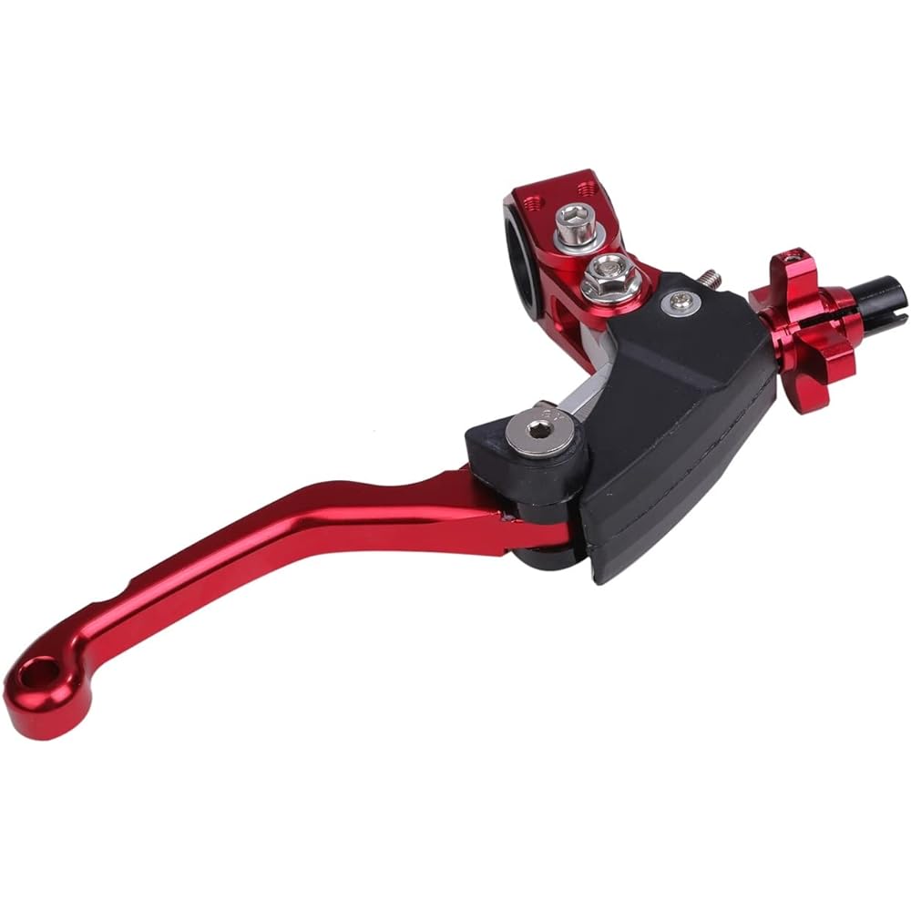 Ultralight Clutch Lever Pivot Perch YZ125 YZ250 XR250 SL230 WR250 Sero 250 CRF125 CRF150 CRF250L CRF250RALLY CRM250 etc. General Purpose External Product (Red)