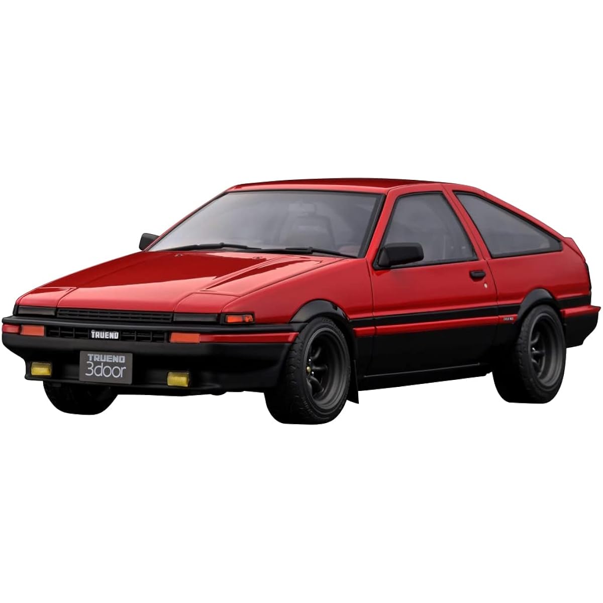 ignition model 1/18 Toyota Sprinter Trueno 3Dr GT Apex (AE86) Red/Black Finished Product IG2790