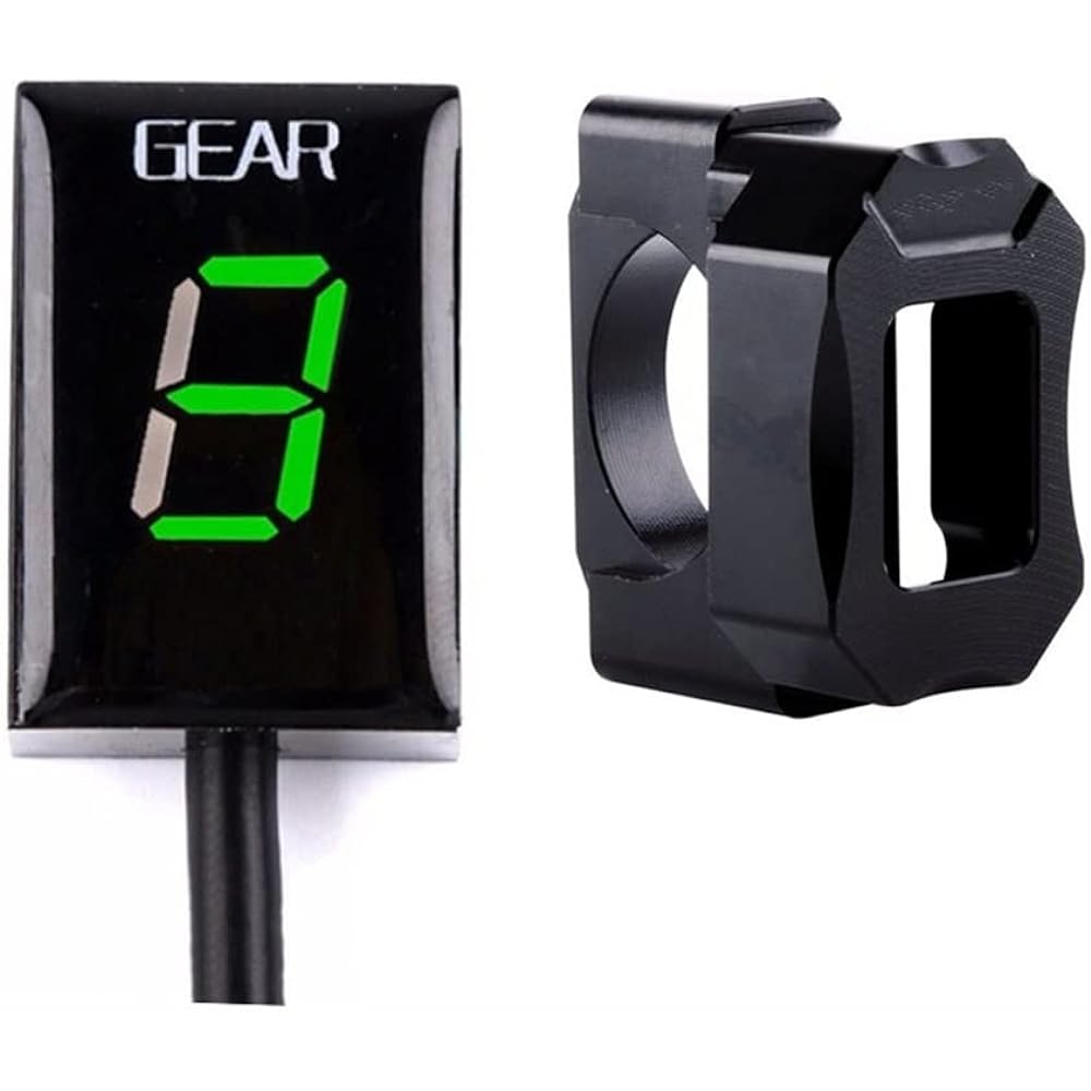 Speed Display Meter Motorcycle Speed Gear Display Indicator 1-6 Level For Harley Touring Sportster Dyna 883 Softail Road King Electra Glide