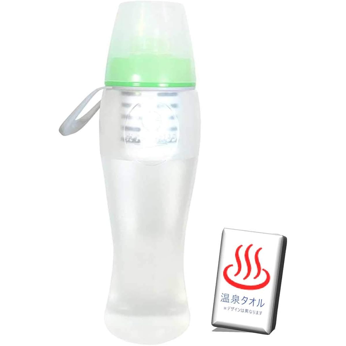 Gaia Water 135 Gaia Light Bottle (Green) Comes with original hot spring towel