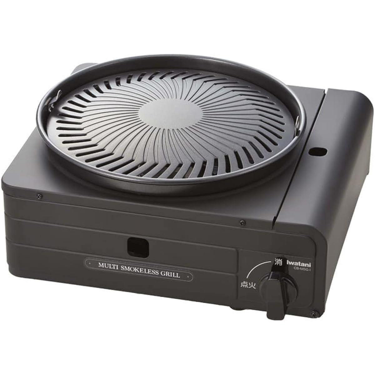 Iwatani Cassette Stove Cassette Fu Multi Smokeless Grill Black CB-MSG-1 Made in Japan