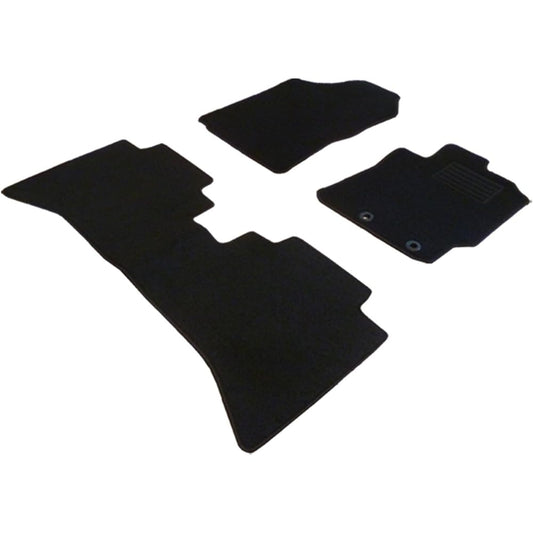 Fenice Car Mat Floor Mat Domestic Production (Toyota Corolla Fielder 160 Series Late) <For Hybrid Vehicles> Black Non-slip Shape Resistant to Slip Car Mat (Car Parts Specialty Store)