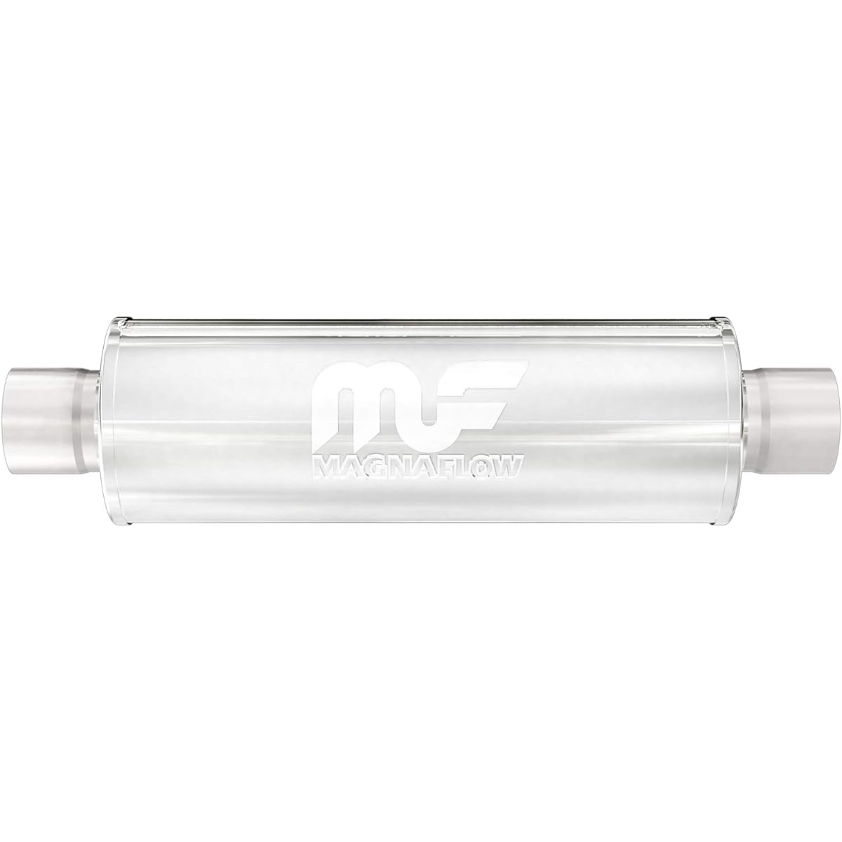 Magnaflow Performance muffler 12619: 3 inch inlet/Outlet universal fit stainless steel