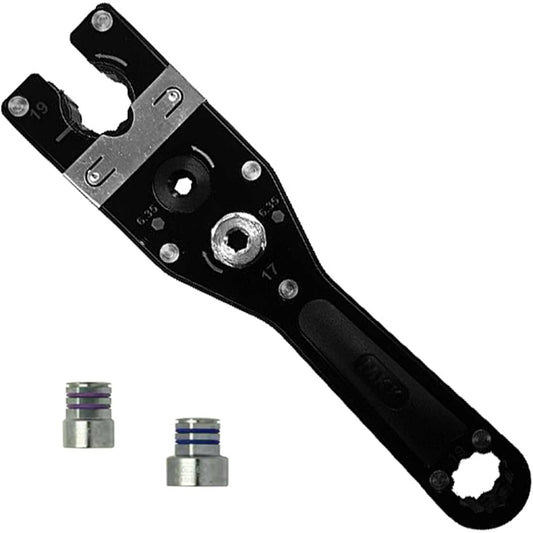 Motokoma MKK gear type wrench for electric screwdriver (with conversion socket 17mm/21mm) GR-19S