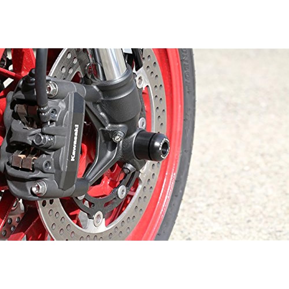 BABY FACE Axle Protector Front Duracon Resin Black Z900RS(18)/Z900(ZR900B)(18) 006-AK017F