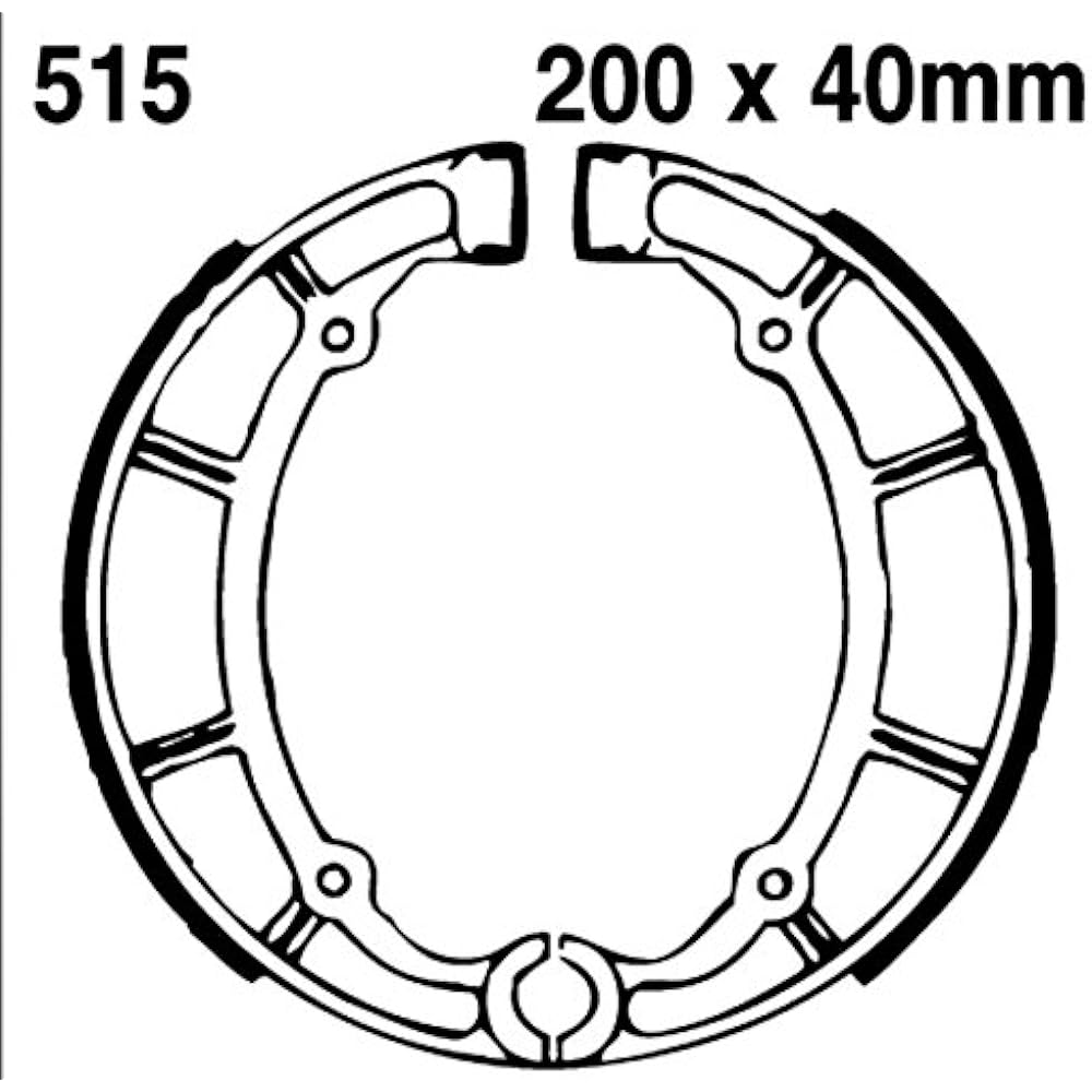 EBC BRAKES 515 Brake shoes