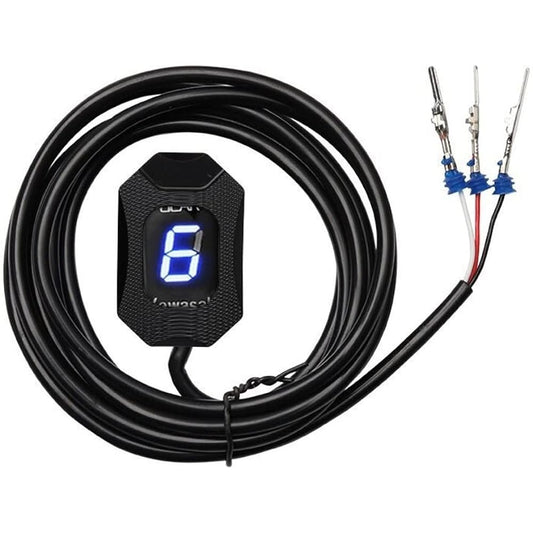 Speed Display Meter Motorcycle Gear Indicator Kawasaki Z750 Z750R Z800 Z800e Z1000 ER6N ER6F Ve-rs-ys 650 Ninja 300 400 Z650 1-6 Gear