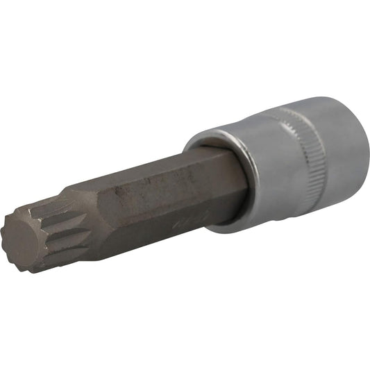 KS Tools 1/2" Spline Bit Socket Length 100mm M14 BT022946
