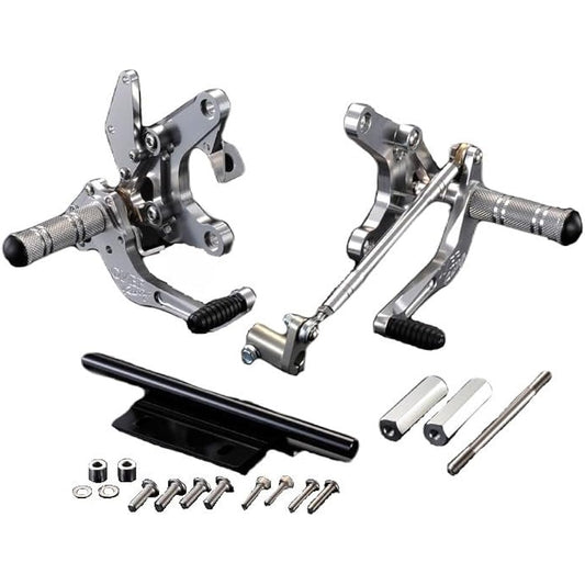 Over Racing 51-01-32 Back Step Racing 4POSITION Silver Monkey Z50J Disc Brake Car