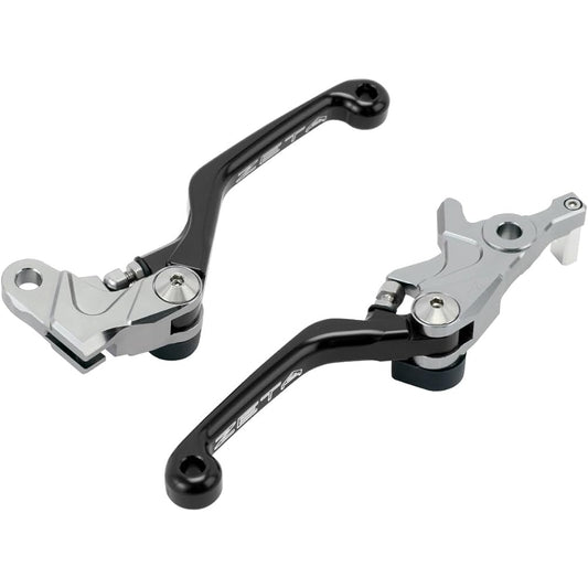 ZETA Pivot Lever Set CP 3 Finger CRF250L, CRF250M, CRF250RALLY Black ZE44-5011