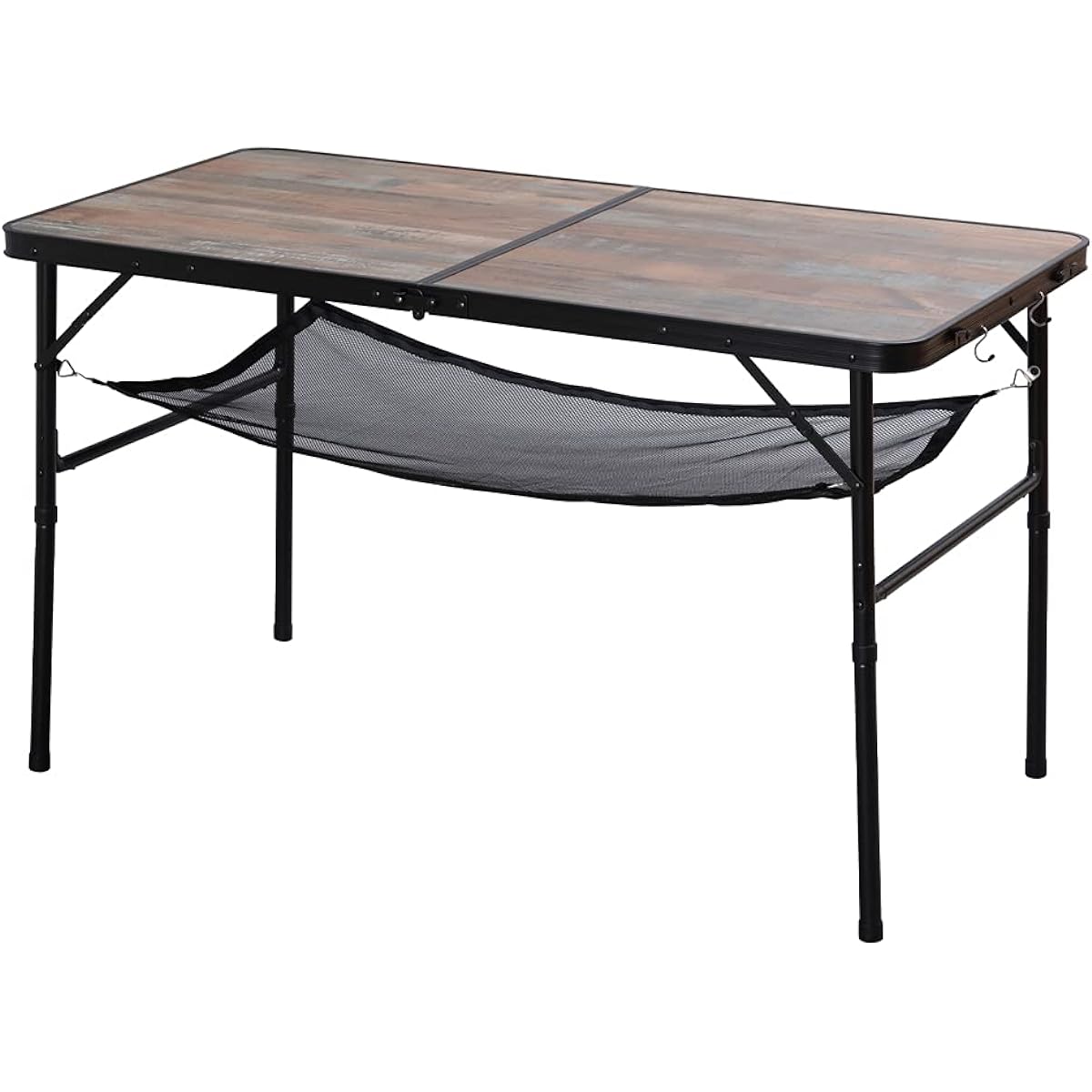 Iris Ohyama Outdoor Table Folding Width 120 Folding Table Lightweight Compact Storage Outdoor Camping Height Adjustable Multifunctional Gift Present